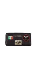 Patch wallet Love Moschino 	fekete	